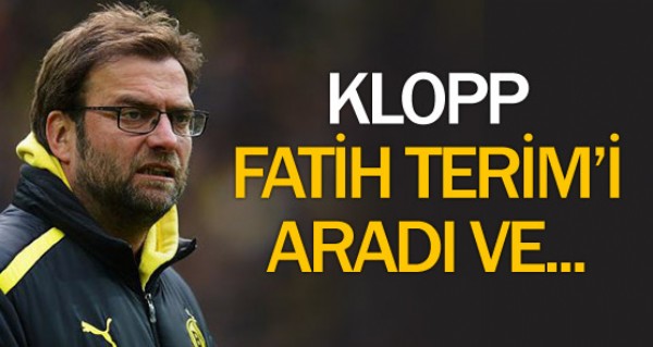 Klopp Fatih Terim'i arad ve